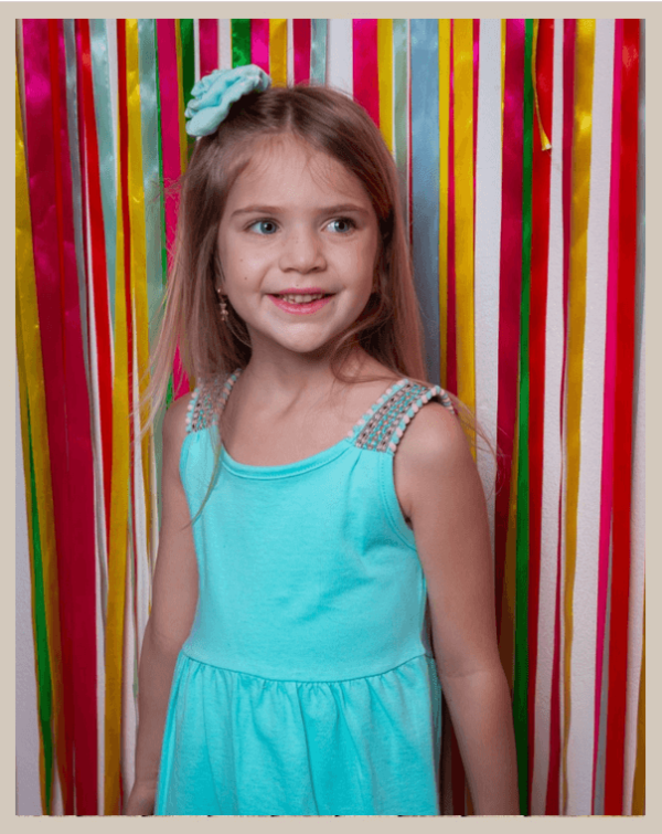 AQUA DRESS SRFN GIRL